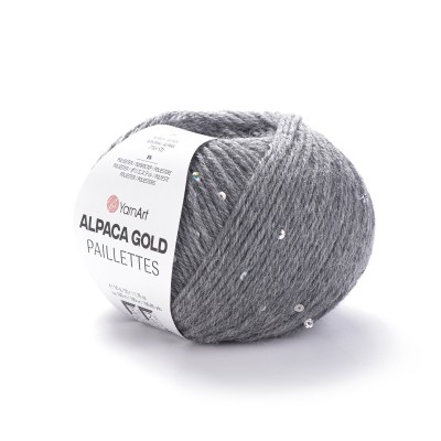 Alpaca Gold Paillettes (Альпака Голд Пайетки) 9304