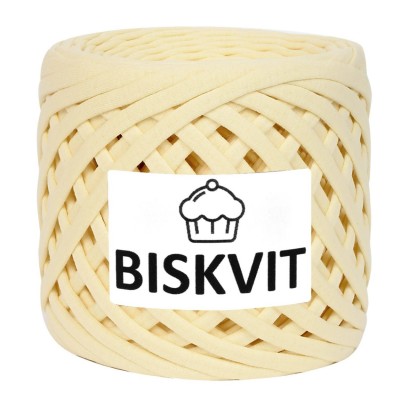 Трикотажная пряжа Biskvit Экрю