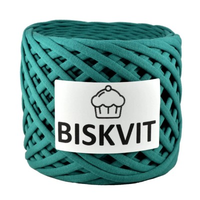 Трикотажная пряжа Biskvit Петроль