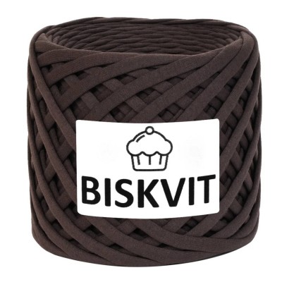 Трикотажная пряжа Biskvit Шоколад