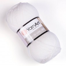 Пряжа Yarnart Merino De Luxe 50 (Мерино де Люкс 50) 501