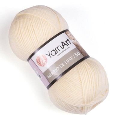 Пряжа Yarnart Merino De Luxe 50 (Мерино де Люкс 50) 7003