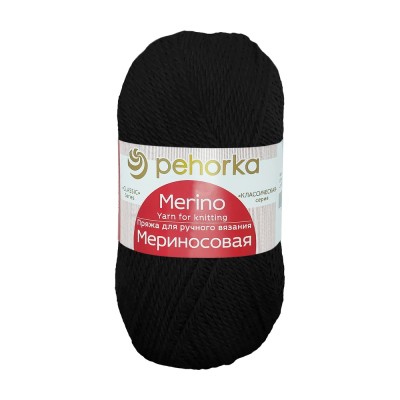 Пряжа Пехорка Мериносовая 002