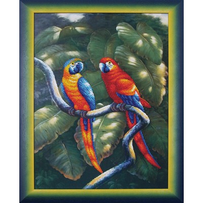 Набор для вышивания бисером "Краски джунглей" Б-011