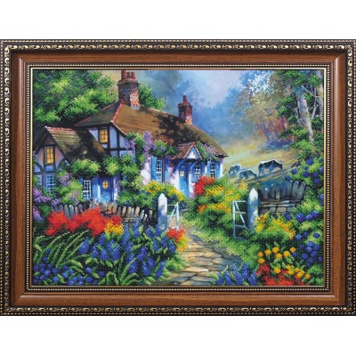 Набор для вышивания бисером "Сказочный пейзаж" Б-149