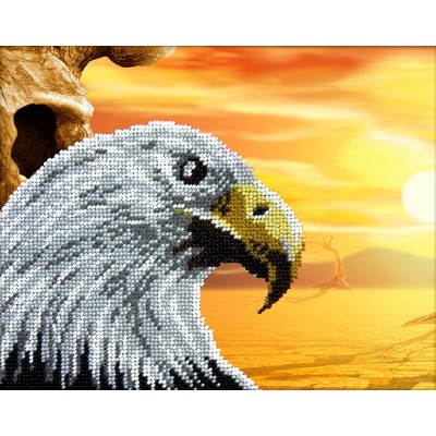 Набор для вышивания бисером "Орел" В-019