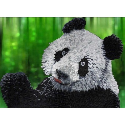 Набор для вышивания бисером "Панда" В-021