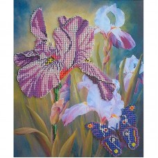 Набор для вышивания бисером "Ирис" В-011