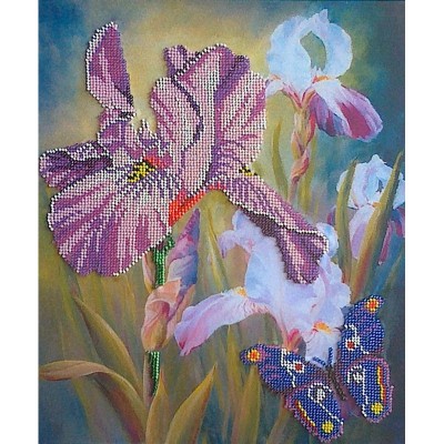 Набор для вышивания бисером "Ирис" В-011