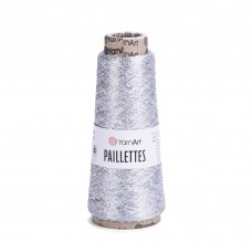  Пряжа Yarnart Paillettes (Ярнарт Пайетки) 8001