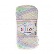 Пряжа Alize Sekerim bebe batik (Ализе Шекерим беби батик) 2132