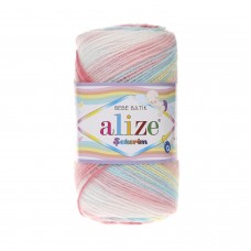 Пряжа Alize Sekerim bebe batik (Ализе Шекерим беби батик) 3045