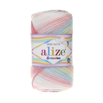 Пряжа Alize Sekerim bebe batik (Ализе Шекерим беби батик) 3045