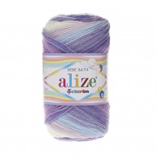 Пряжа Alize Sekerim bebe batik (Ализе Шекерим беби батик) 3483