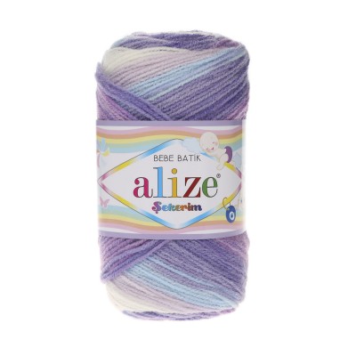 Пряжа Alize Sekerim bebe batik (Ализе Шекерим беби батик) 3483
