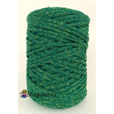 Полиэфирный шнур  521 темно-зеленый с оливковым